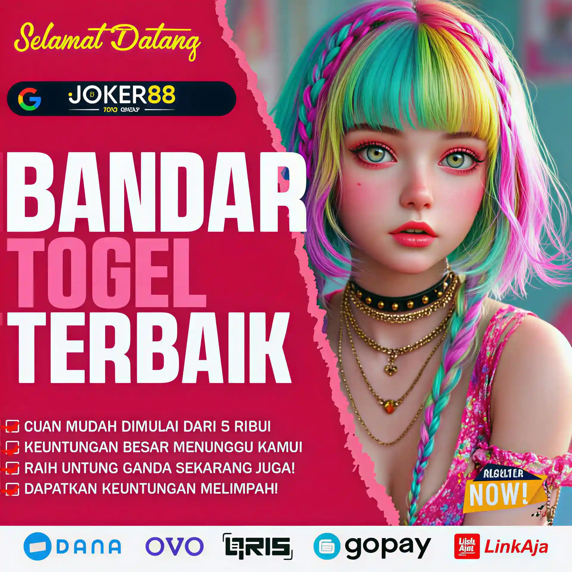 Joker88 * Bandar Togel Terbaik dengan Pasaran Lengkap dan Bonus Menarik
